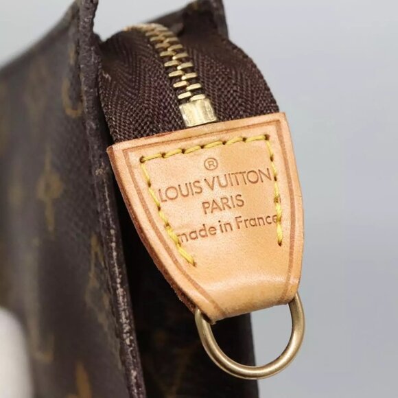 LOUIS VUITTON Monogram Bucket PM Accessory Pouch LV Auth - Picture 10 of 16